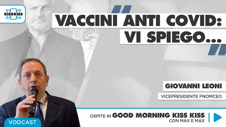 Vice Presidente Fnomceo Giovanni Leoni in Good Morning Kiss Kiss