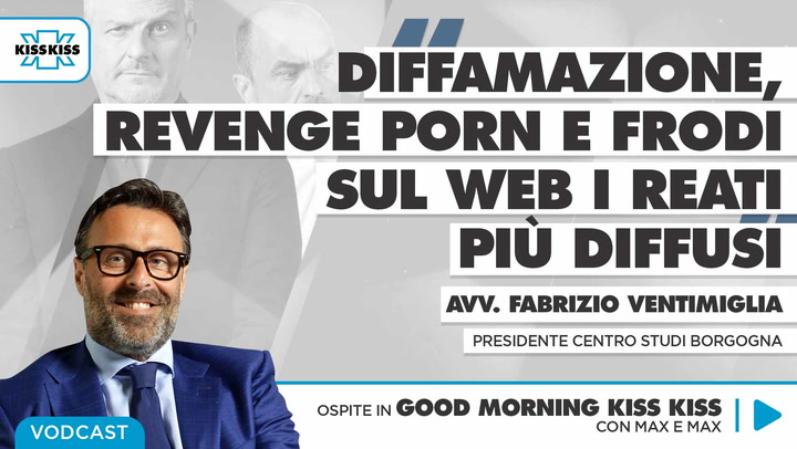 L'avv. Fabrizio Ventimiglia - Presidente Del Centro Studi Borgogna In Good Morning Kiss Kiss