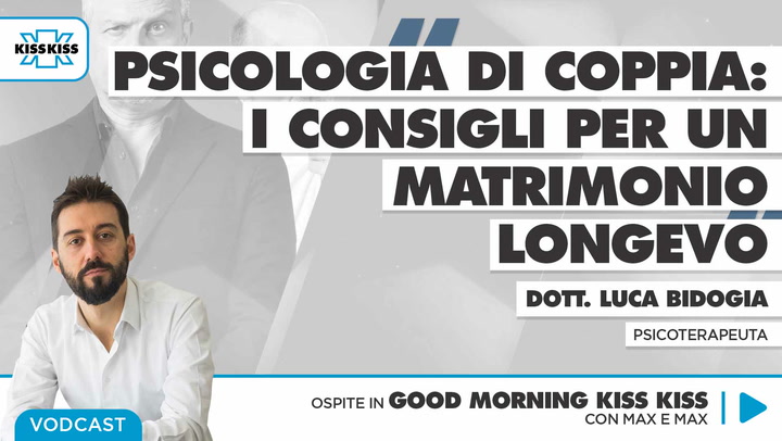 Psicologia di coppia: i consigli per un matrimonio longevo in Good Morning Kiss Kiss