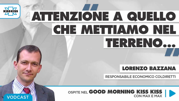 Lorenzo Bazzana Coldiretti in Good Morning Kiss Kiss