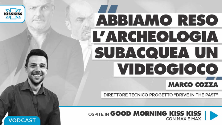 Marco Cozza Direttore tecnico dell'azienda che si e' occupata di produrre il videogioco “Drive In The Past” in Good Morning Kiss Kiss