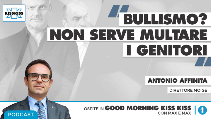 Multe ai genitori dei bulli: il punto di vista del MOIGE in Good Morning Kiss Kiss (AUDIO)