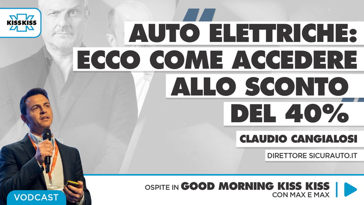 Auto elettriche: chi può accedere allo sconto del 40% e come si ottiene in Good Morning Kiss Kiss