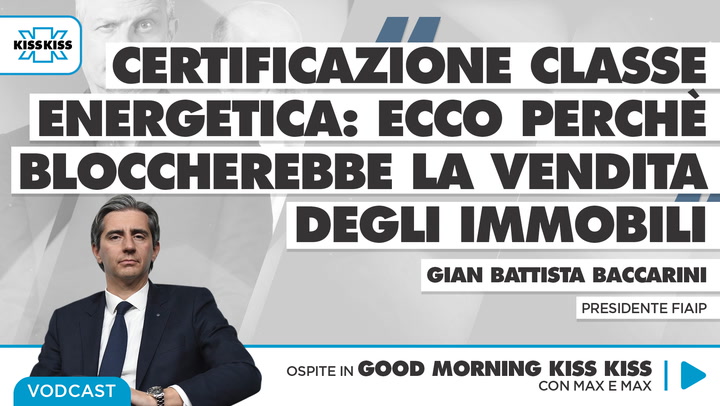 Nuova certificazione classe energetica: cos'e' e perche' potrebbe bloccare le vendite del 60% degli immobili italiani in Good Morning Kiss Kiss