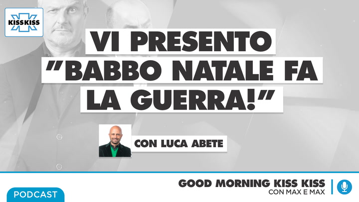 La beneficenza e il Natale: il punto di Luca Abete in Good Morning Kiss Kiss (AUDIO)