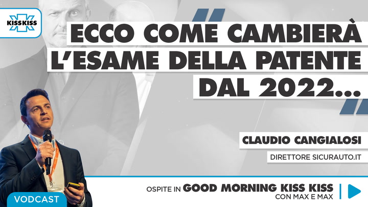 Nuovo esame della patente: cosa cambia dal 2022 in Good Morning Kiss Kiss