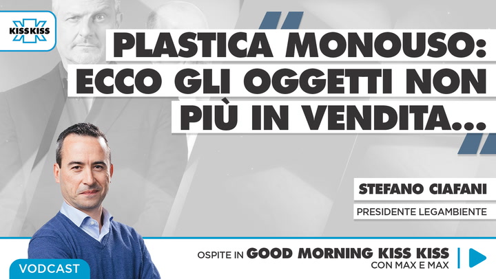 Plastica monouso: cosa non si potra' acquistare dal 14 Gennaio in Good Morning Kiss Kiss