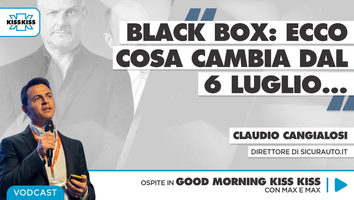 Black Box: cosa cambia da luglio per le auto in Good Morning Kiss Kiss