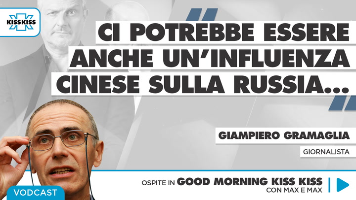 Attacco della Russia all'Ucraina: Giampiero Gramaglia in Good Morning Kiss Kiss