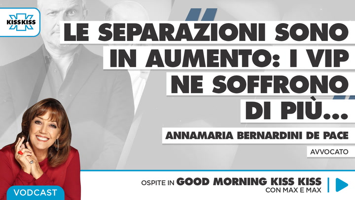 Aumento dei divorzi in Italia? Il punto con l'esperto in Good Morning Kiss Kiss