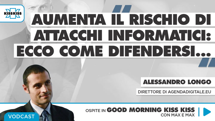 Attacchi informatici: cosa rischia l'Europa in Good Morning Kiss Kiss