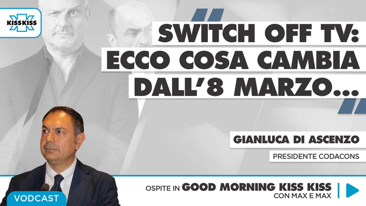 Switch off TV: cosa cambia da oggi 8 marzo in Good Morning Kiss Kiss