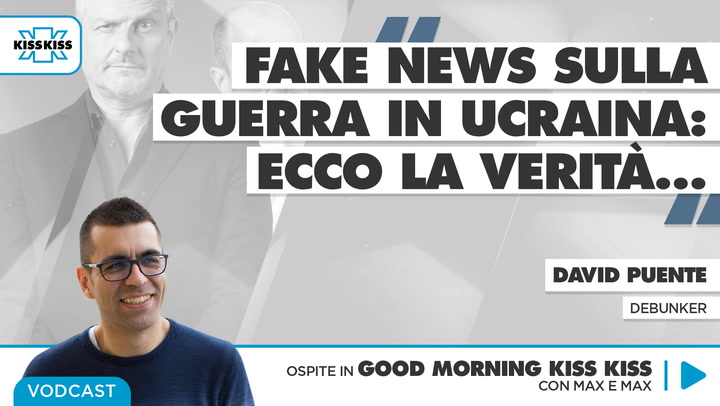 Tutte le fake news sul conflitto Ucraina-Russia svelate dall'esperto in Good Morning Kiss Kiss