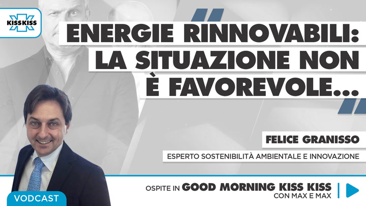 Energie rinnovabili in Italia: il punto in Good Morning Kiss Kiss