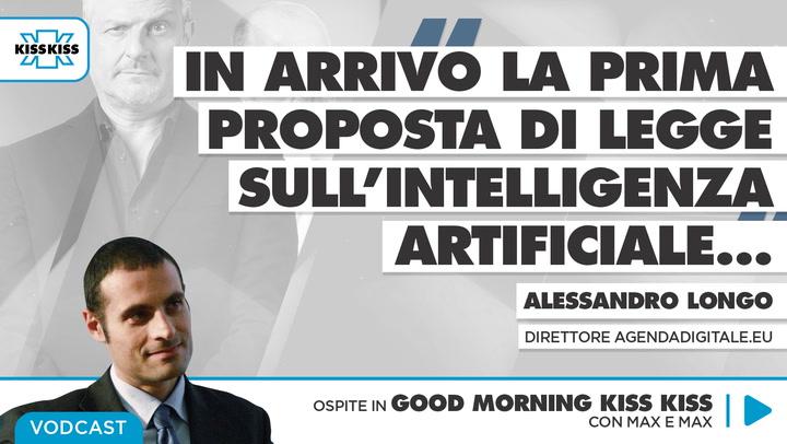 Regolamento su intelligenza artificiale: il parere del Parlamento Europeo in Good Morning Kiss Kiss