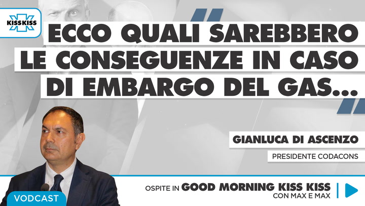 Embargo del gas: cosa significa e quali sarebbero le conseguenze per i consumatori in Good Morning Kiss Kiss