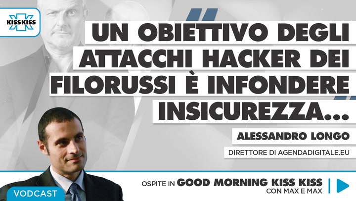 Attacco hacker della Russia all'Italia: cosa sta succedendo in Good Morning Kiss Kiss