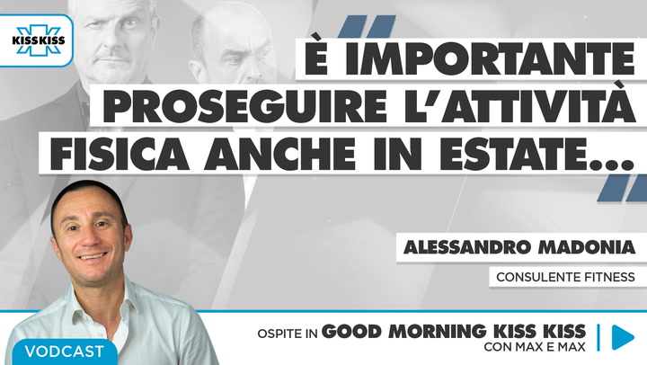 Fitness in Italia: nuove strategie motivazionali per avvicinare tutti allo sport in Good Morning Kiss Kiss