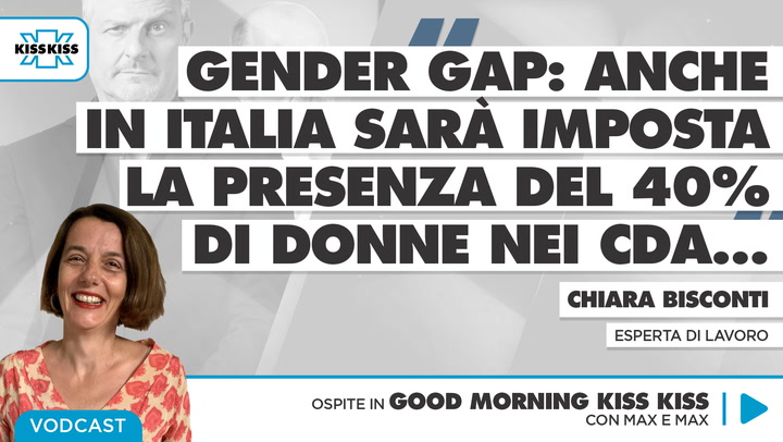 Gender Gap e lavoro femminile: la decisione dell'Europa in Good Morning Kiss Kiss