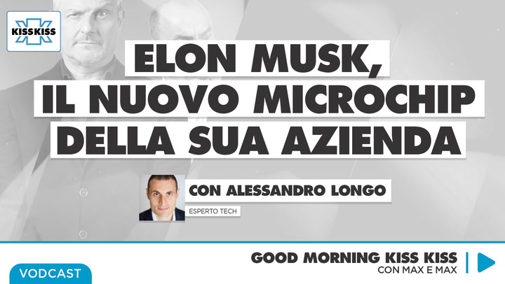 Elon Musk e i microchip: come sara' il futuro della tecnologia in Good Morning Kiss Kiss