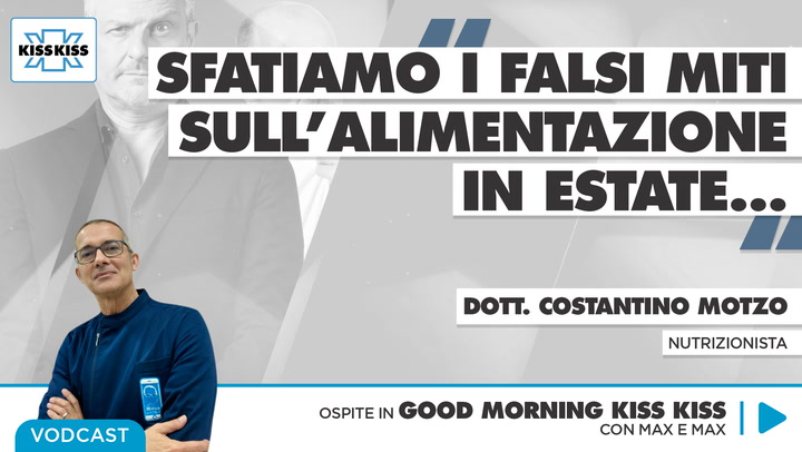 Fake news: sulla dieta quali sono le piu' comuni in Good Morning Kiss Kiss