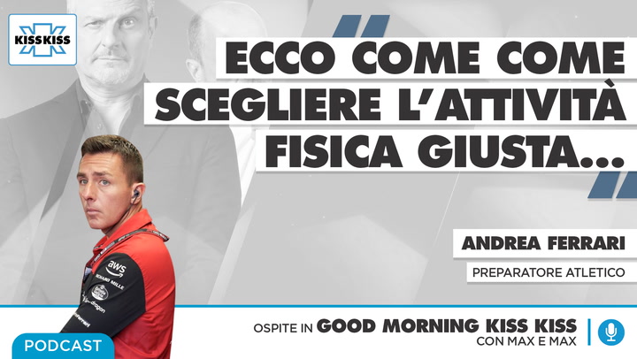 Come scegliere l'attivita' fisica giusta I consigli del preparatore atletico in Good Morning Kiss Kiss (AUDIO)