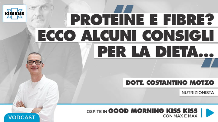 Proteine e alimenti a caloria negativa: i consigli dell'esperto per dimagrire in Good Morning Kiss Kiss