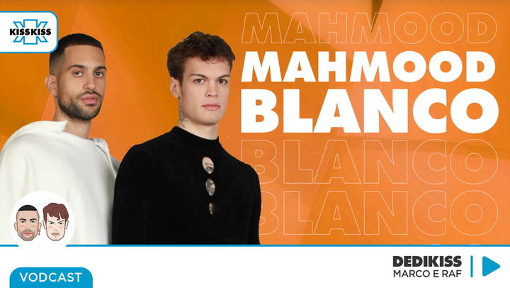 Sanremo 2022: Mahmood e Blanco in Dedikiss