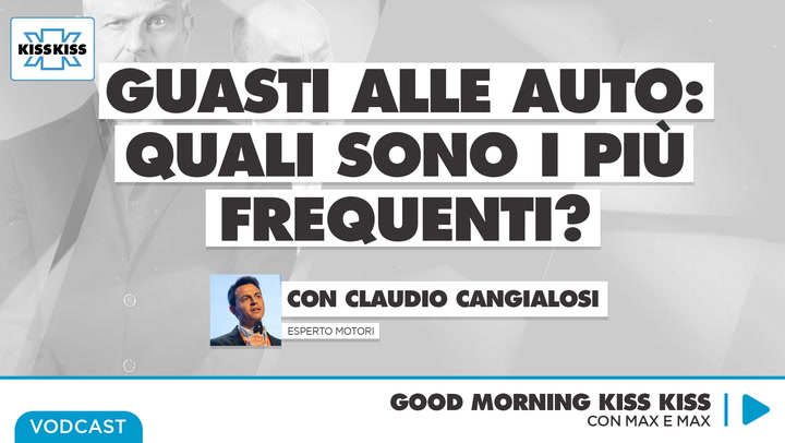 Guasti auto: quali sono i piu' frequenti e quanto costano agli italiani in Good Morning Kiss Kiss