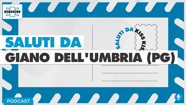 Saluti da Kiss Kiss - Manuel Petruccioli Sindaco di Giano dell'Umbria (PG) (AUDIO)