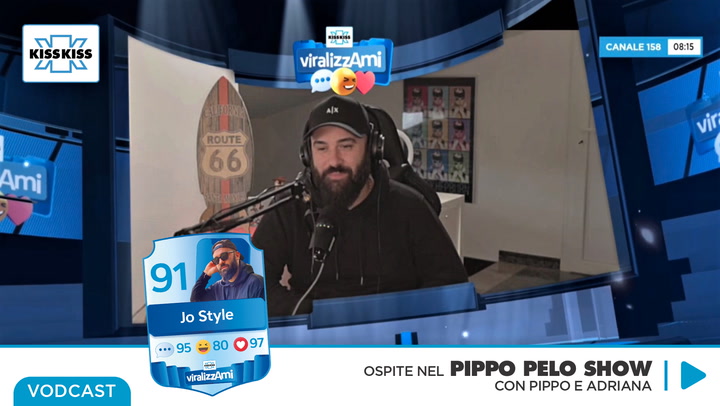 Jostyle nel Pippo Pelo Show