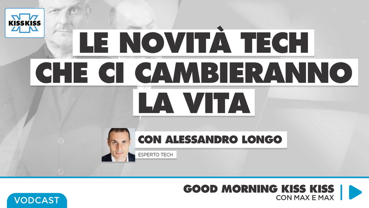 News dal mondo tech: tutti i gadget che ci cambieranno la vita in Good Morning Kiss Kiss