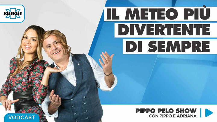 "Il meteo piu' divertente di sempre" in Pippo Pelo Show