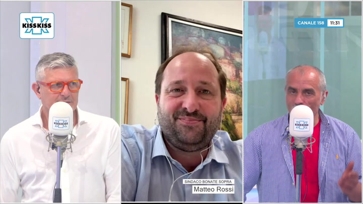 Saluti da Kiss Kiss - Matteo Rossi Sindaco di Bonate Sopra (BG)