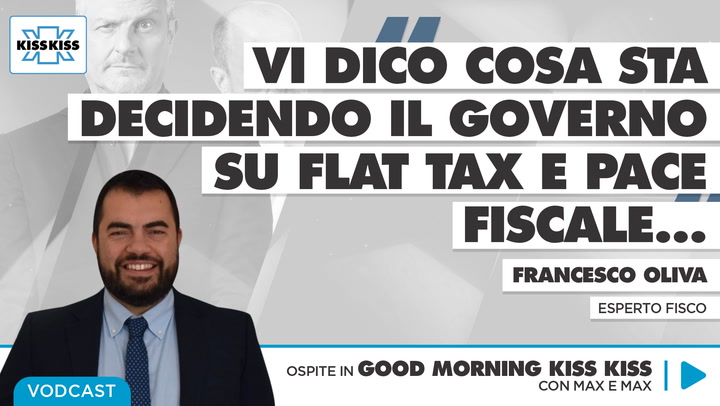 Flat Tax e sanatoria cartelle esattoriali: tutto quello che c'e' da sapere in Good Morning Kiss Kiss