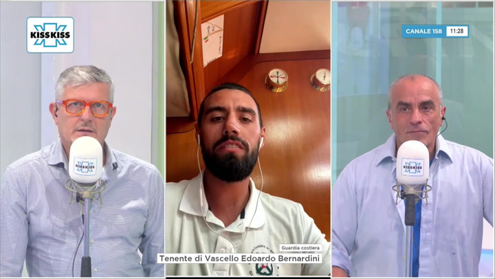 Saluti da Kiss Kiss - In collegamento con il Tenente di Vascello Edoardo Bernardini