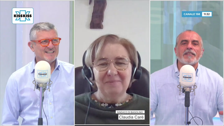 Saluti da Kiss Kiss - Claudia Care' Sindaco di Bagolino (BS)