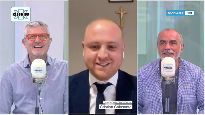 Saluti da Kiss Kiss - Cristian Colasante sindaco di Introdacqua (AQ)