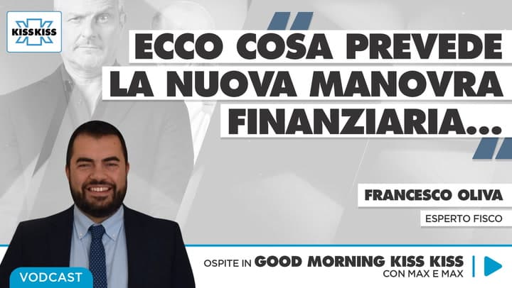 Manovra finanziaria: tutte le info in Good Morning Kiss Kiss