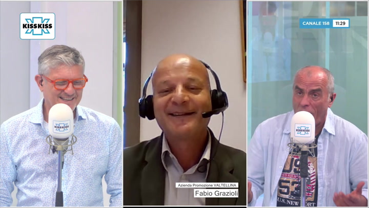 Saluti da Kiss Kiss: alla scoperta della Valtellina in Good Morning Kiss Kiss