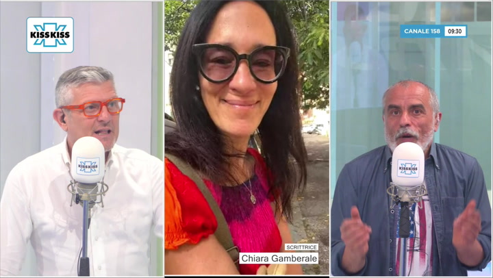 Italiani piu' scrittori che lettori: il punto di vista di Chiara Gamberale di Good Morning Kiss Kiss