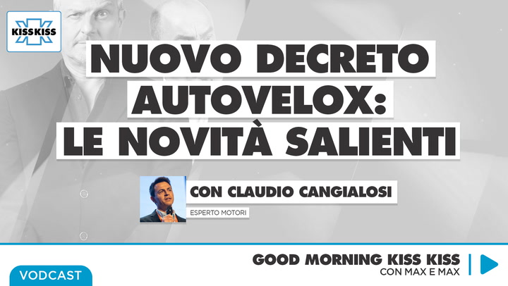 Nuovo decreto autovelox: cosa cambia per gli automobilisti in Good Morning Kiss Kiss