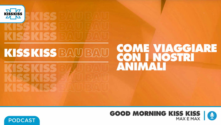 Kiss Kiss Bau Bau: come viaggiare con i nostri animali in Good Morning Kiss Kiss (AUDIO)