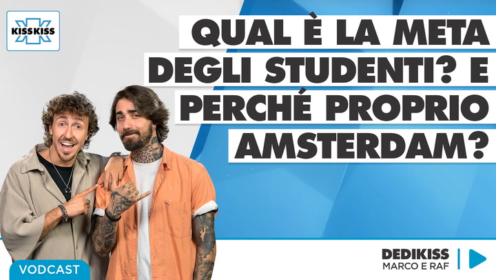 Qual e' la meta degli studenti? E perche' proprio Amsterdam in Dedikiss