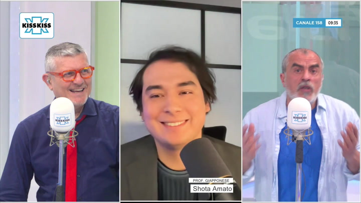 I fondamenti delle filosofia giapponese: intervista al prof Shota Amato in Good Morning Kiss Kiss
