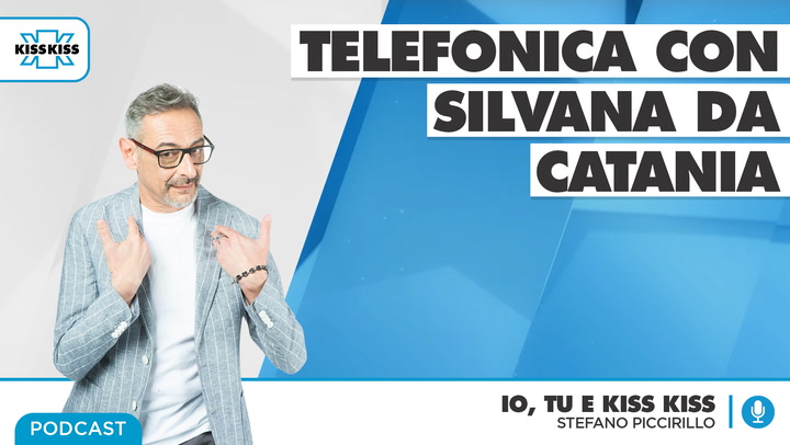 Telefonica con Silvana ascoltatrice di Catania in Io