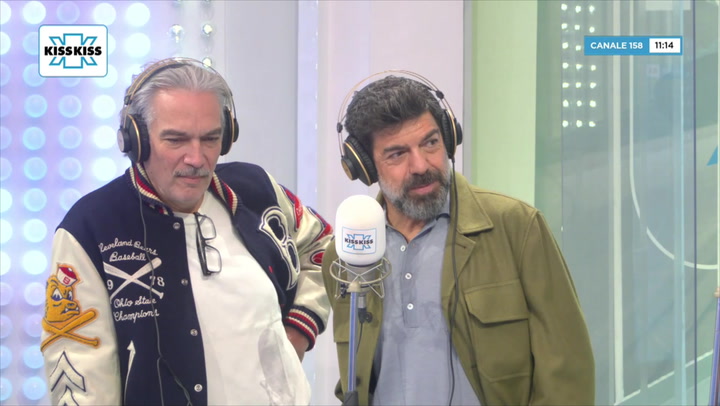 Pierfrancesco Favino e Andrea Di Stefano in Good Morning Kiss Kiss