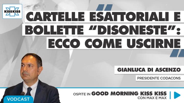 Bollette esorbitanti e cartelle esattoriali: tutti i consigli dell'esperto per non pagare piu' del dovuto in Good Morning Kiss Kiss