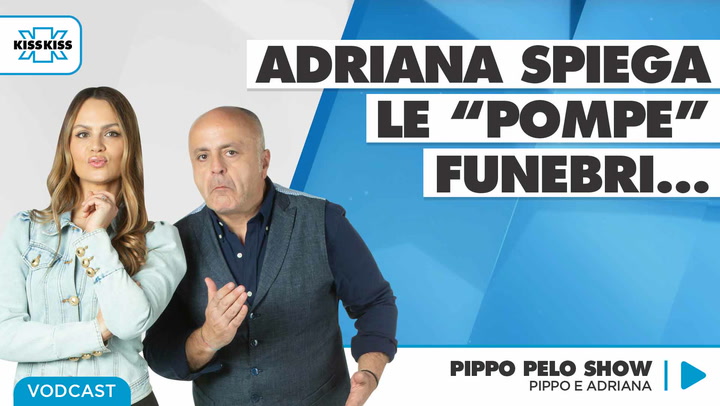 Adriana spiega le "pompe" funebri... in Pippo Pelo Show