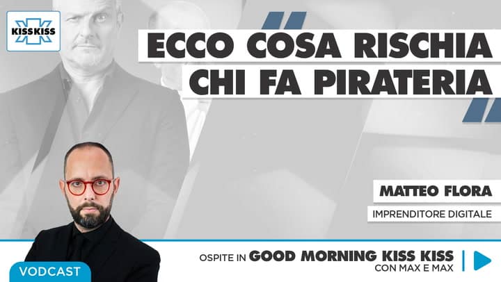 Pirateria online: come funziona la legge "anti pezzotto" in Good Morning Kiss Kiss